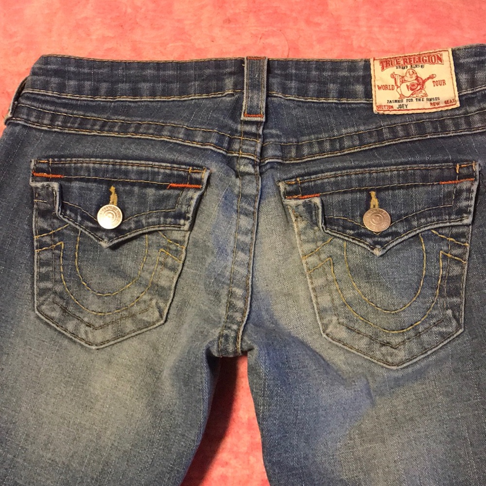 True Religion Joey medium blue denim jeans size 26
